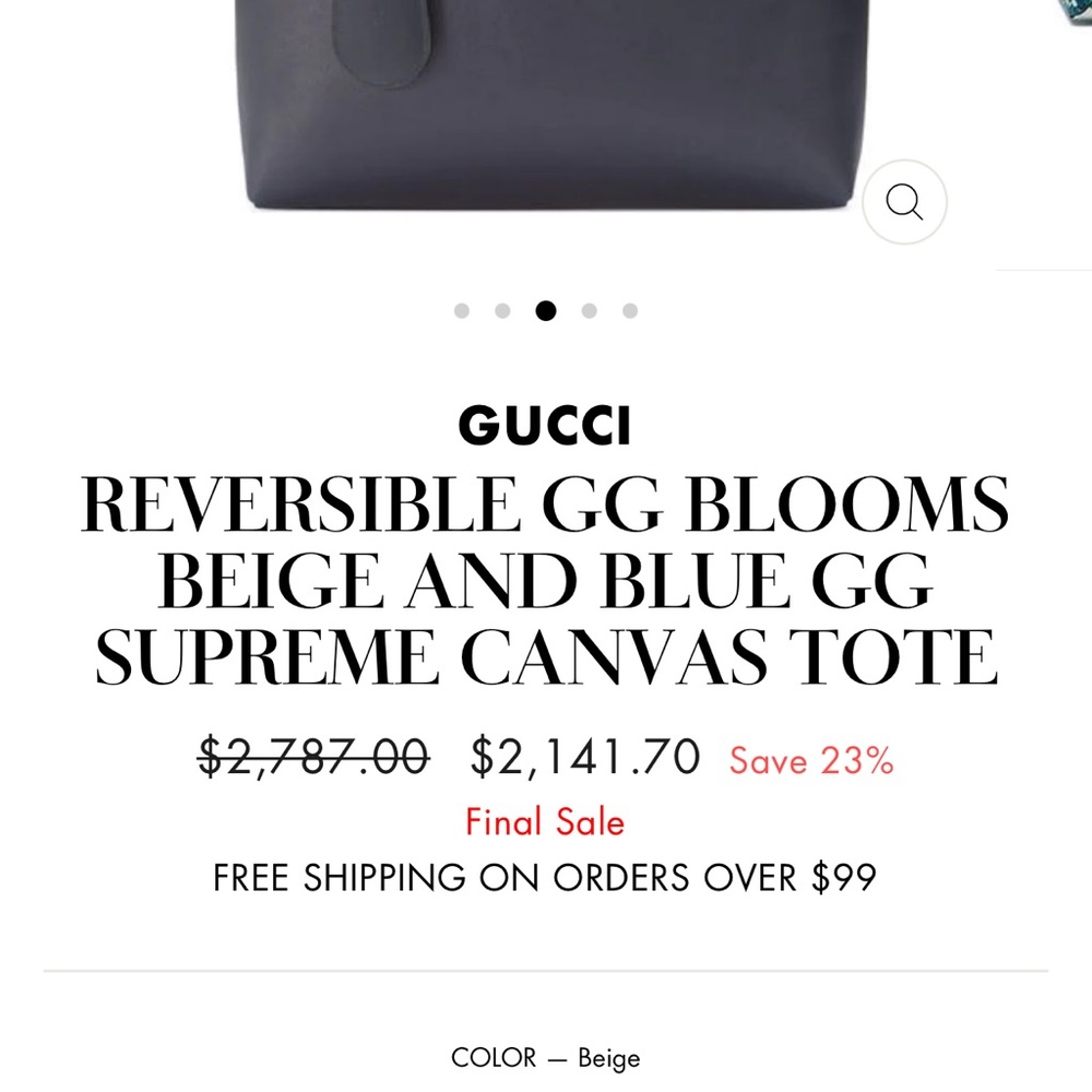 Versatile Gucci flora handbag - Picture 9 of 9
